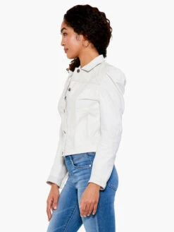 JKT Ariel Leather Jacket -Varley Nik Shop 600J295WHTPRODUCT 02