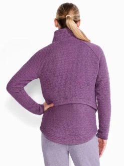 All Year Quilted Jacket PLUM -Varley Nik Shop ACTF231060PLMPRODUCT 03