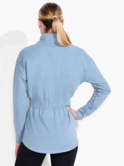 Brushed Terry Ruched Tunic MOUNTAIN AIR -Varley Nik Shop ACTF238050MNAPRODUCT 03