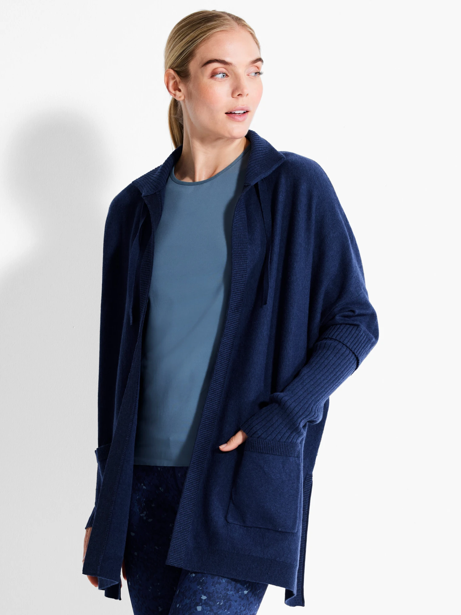 Cool Down Pocket Cardigan INK 3 Cool Down Pocket Cardigan INK