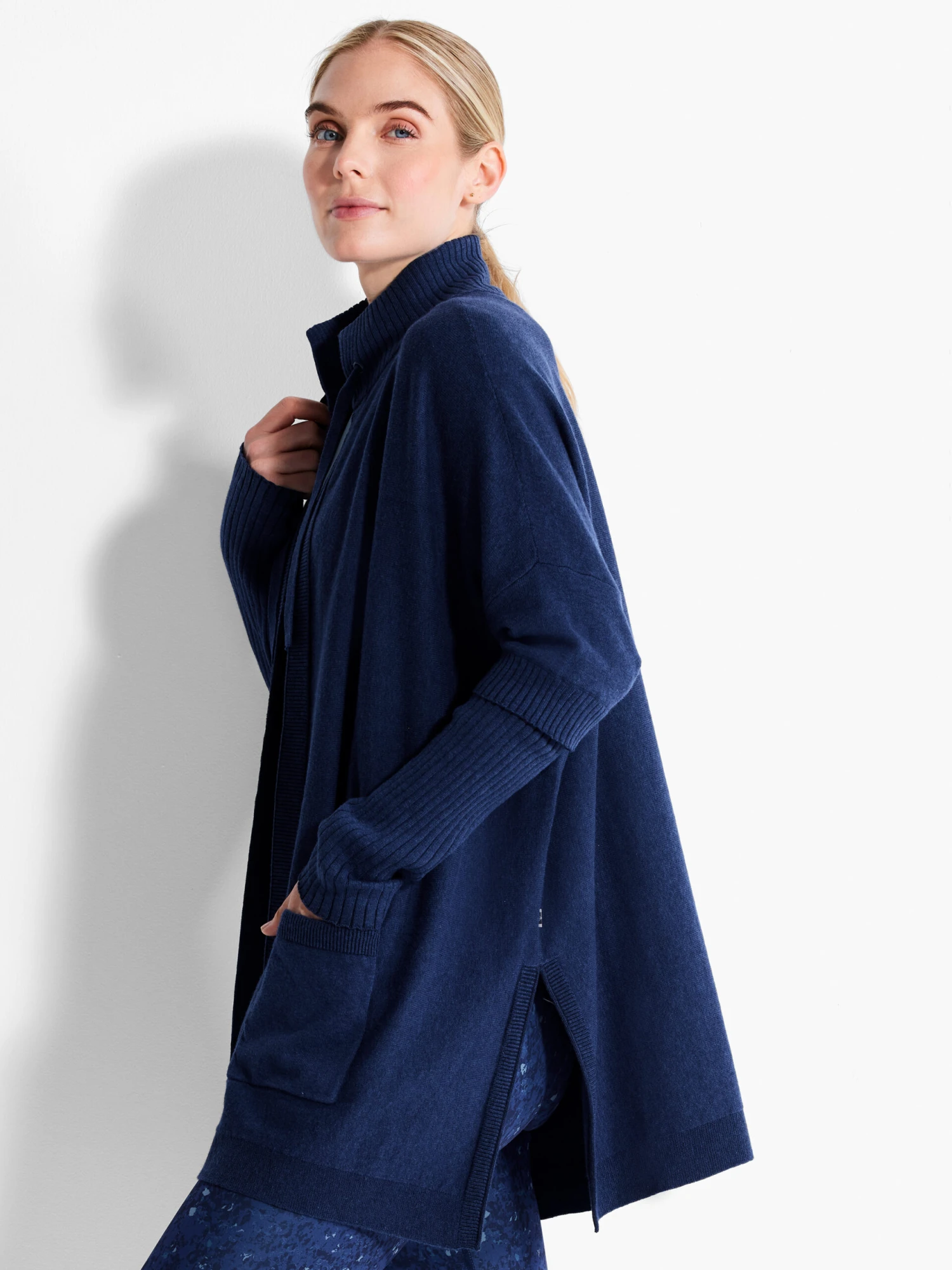 Cool Down Pocket Cardigan INK 4 Cool Down Pocket Cardigan INK - Image 2