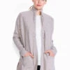 Cool Down Pocket Cardigan LIGHT PEBBLE