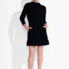 Brushed Terry Dress BLACK ONYX -Varley Nik Shop ACTF238211BLXPRODUCT 01