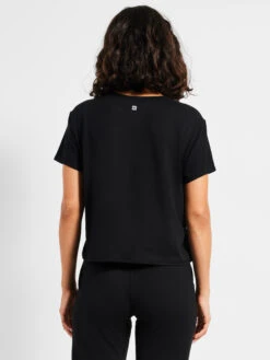 Brushed Flow Tee BLACK ONYX -Varley Nik Shop ACTW238019BLXPRODUCT 03