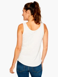 Shirt Tail Perfect Tank PAPER WHITE -Varley Nik Shop ALL1030PWHPRODUCT 03