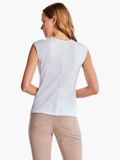 V-Neck Perfect Layer PAPER WHITE -Varley Nik Shop ALL1095PWHPRODUCT 03