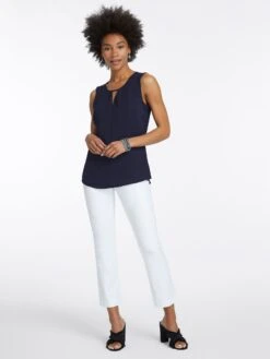 Easy Keyhole Top DARK INDIGO -Varley Nik Shop ALL1670DIDPRODUCT 04