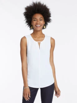 Easy Keyhole Top PAPER WHITE