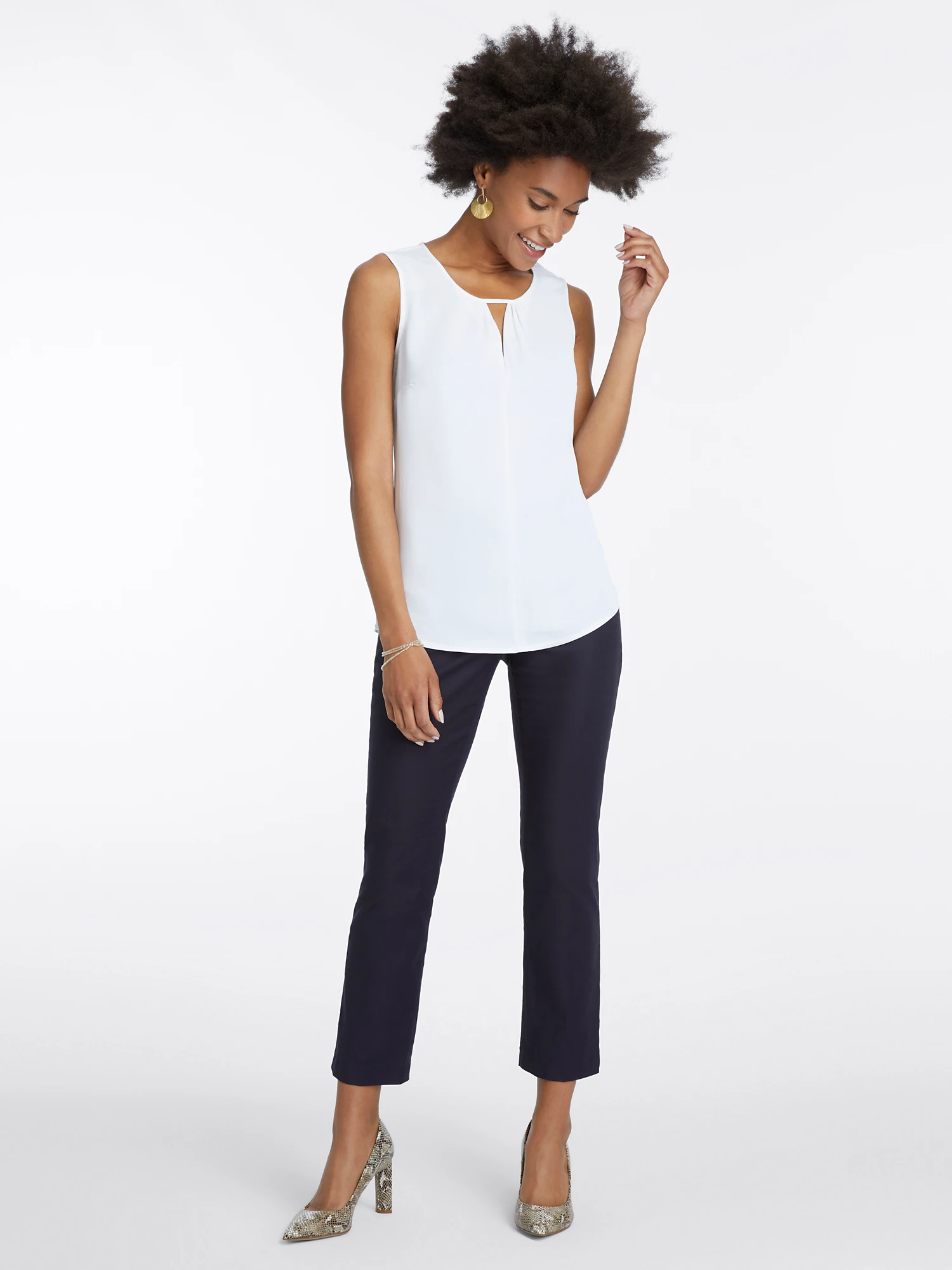 Easy Keyhole Top PAPER WHITE 6 Easy Keyhole Top PAPER WHITE - Image 4