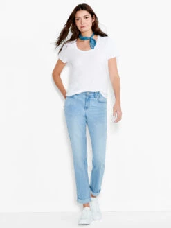 NZ Denim 29" Mid Rise Girlfriend Jeans BREEZE -Varley Nik Shop ALL1880BEZPRODUCT 01
