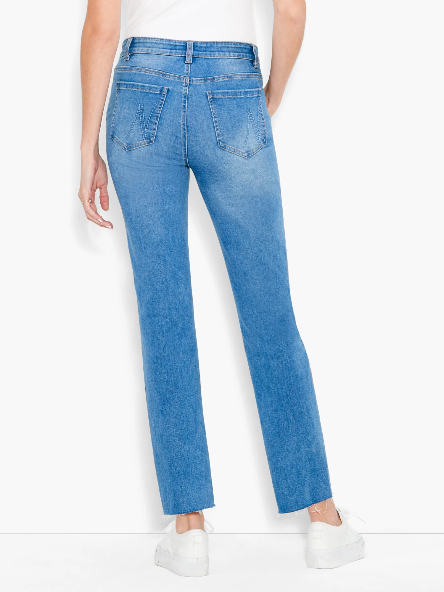 NZ Denim 28" Mid Rise Straight Ankle Jeans 5 NZ Denim 28" Mid Rise Straight Ankle Jeans - Image 3