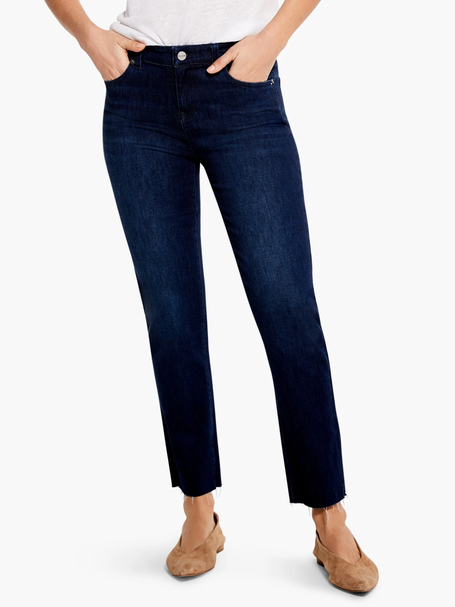 NZ Denim 28" Mid Rise Straight Ankle Jeans TWILIGHT 3 NZ Denim 28" Mid Rise Straight Ankle Jeans TWILIGHT