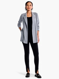 All Day Comfort Knit Blazer MOONWALK -Varley Nik Shop F231017MKWPRODUCT 04