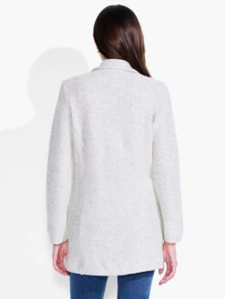 Easy Boucle Knit Blazer CREAM MIX 8 Easy Boucle Knit Blazer CREAM MIX -Varley Nik Shop F231020CRXPRODUCT 03