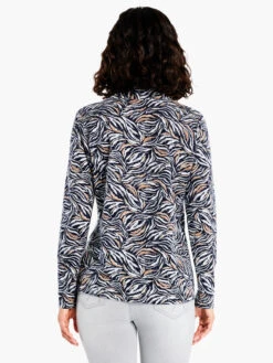 Forest Fern Top GREY MULTI -Varley Nik Shop F231063GMIPRODUCT 03