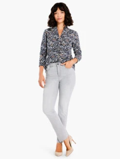 Forest Fern Top GREY MULTI -Varley Nik Shop F231063GMIPRODUCT 04