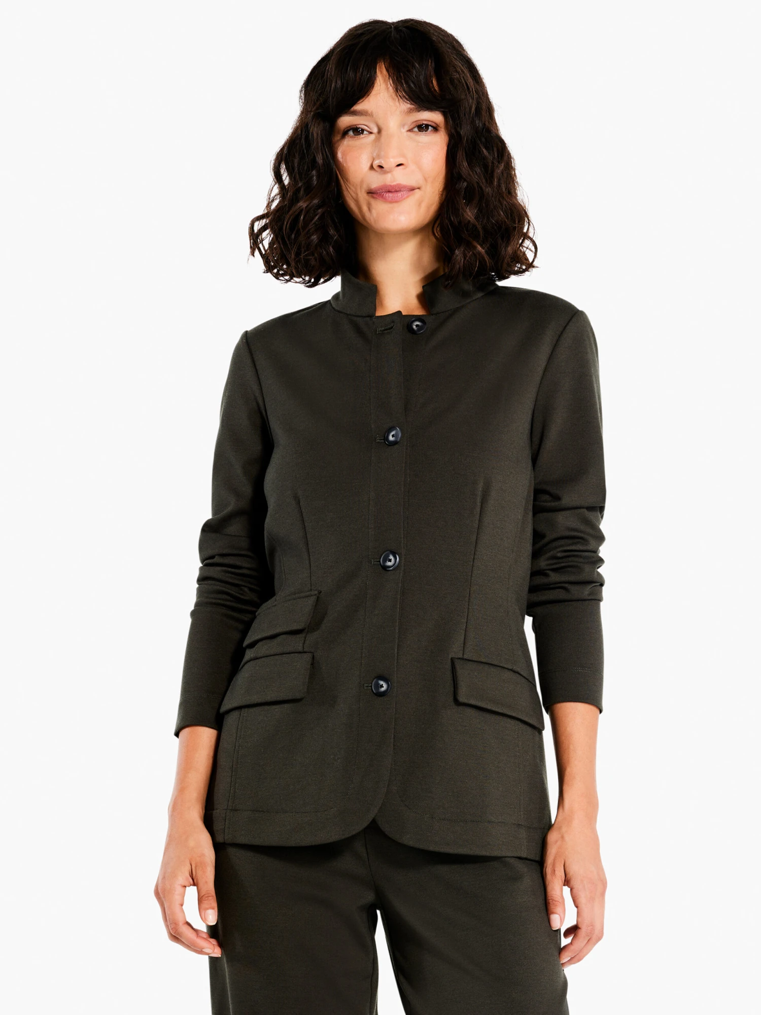 Drapey Ponte Blazer BRIAR 4 Drapey Ponte Blazer BRIAR - Image 2