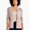 Femme Sleeve Knit Jacket