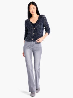 Midnight Sky Crochet Cardigan INDIGO MIX -Varley Nik Shop F231128IGXPRODUCT 04