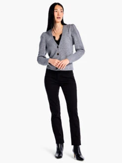 Femme Shaker Knit Cardigan -Varley Nik Shop F231142MKWPRODUCT 04