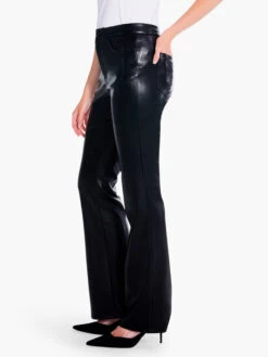 31" Faux Leather Bootcut Pant BLACK ONYX -Varley Nik Shop F231344BLXPRODUCT 03