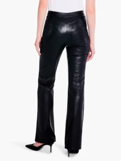 31" Faux Leather Bootcut Pant BLACK ONYX -Varley Nik Shop F231344BLXPRODUCT 04