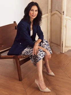 Soft As Butter Denim Blazer TWILIGHT -Varley Nik Shop F231505TWIPRODUCT 05