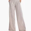 31" Bi-Stretch Twill Wide-Leg Pant BISCOTTI HEATHER