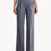 31" The Avenue Wide Leg Pleated Pant CHARCOAL