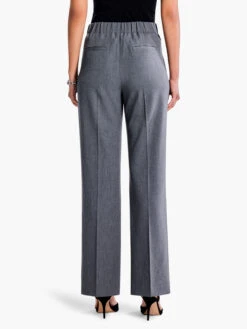 31" The Avenue Wide Leg Pleated Pant CHARCOAL -Varley Nik Shop F231826CHRPRODUCT 04