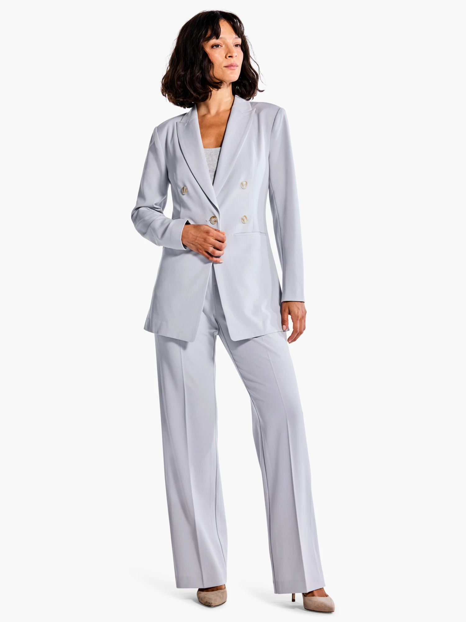 31" The Avenue Wide Leg Pleated Pant REFLECTION 4 31" The Avenue Wide Leg Pleated Pant REFLECTION - Image 2