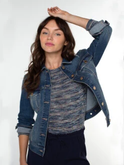 Liverpool - Classic Jean Jacket MEDIUM WASH