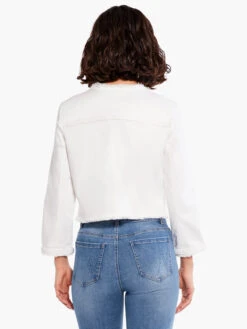 Liverpool - Braided Trim Crop Jacket WHITE 8 Liverpool - Braided Trim Crop Jacket WHITE -Varley Nik Shop LM1019QYWWHTPRODUCT 03