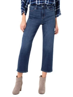 Liverpool Stevie Hi-Rise Stovepipe 26 DEEP DENIM