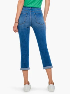 Liverpool Chloe Crop Skinny Jean With Rolled Cuff DENIM -Varley Nik Shop LM7065CH1DENPRODUCT 04