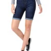 Liverpool Chloe Pull-On Bermuda DARK DENIM -Varley Nik Shop LM9084F80DDMPRODUCT 01