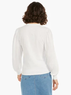 Embroidered Pop Shirt WHITE MULTI -Varley Nik Shop M231085WMTPRODUCT 03