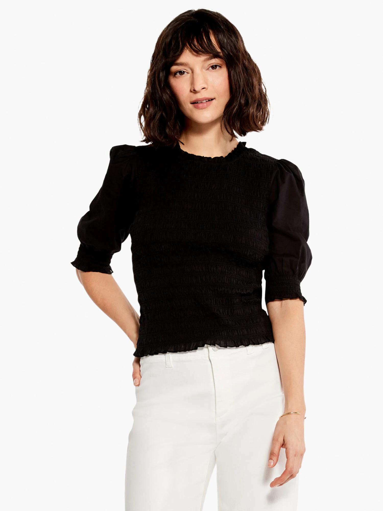 Cotton Lawn Smocked Top 3 Cotton Lawn Smocked Top