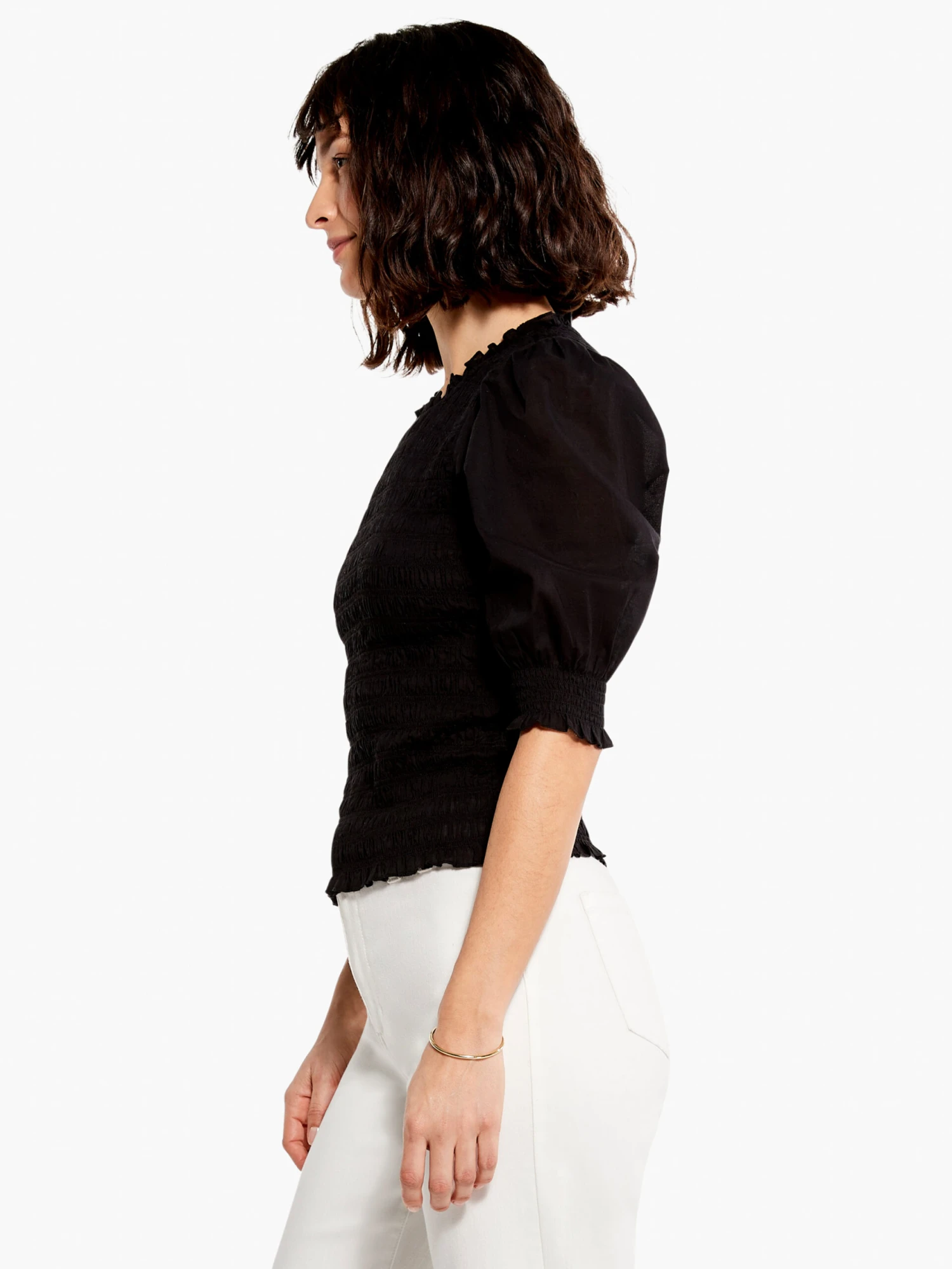 Cotton Lawn Smocked Top 4 Cotton Lawn Smocked Top - Image 2