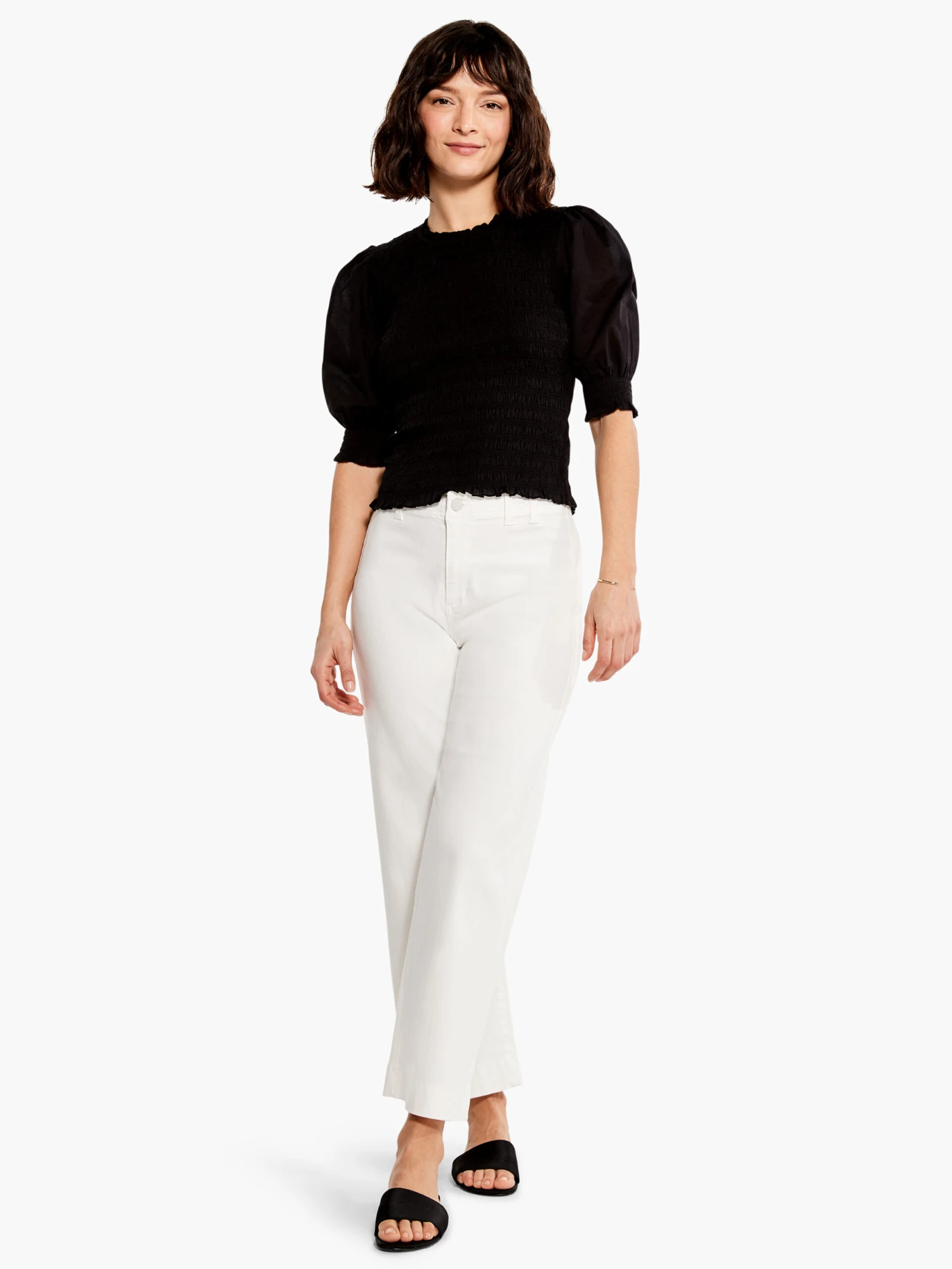 Cotton Lawn Smocked Top 6 Cotton Lawn Smocked Top - Image 4