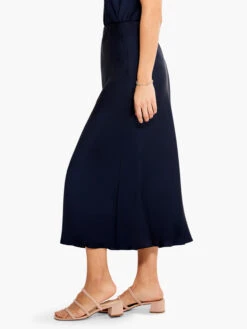 Crepe Slip Skirt DARK INDIGO 8 Crepe Slip Skirt DARK INDIGO -Varley Nik Shop M231709DIDPRODUCT 03