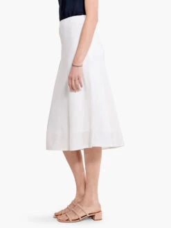 Rumba Linen Slip Skirt PAPER WHITE -Varley Nik Shop M231712PWHPRODUCT 03