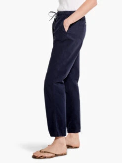 Cotton Poplin Relaxed Ankle Pant DARK INDIGO -Varley Nik Shop M231821DIDPRODUCT 03
