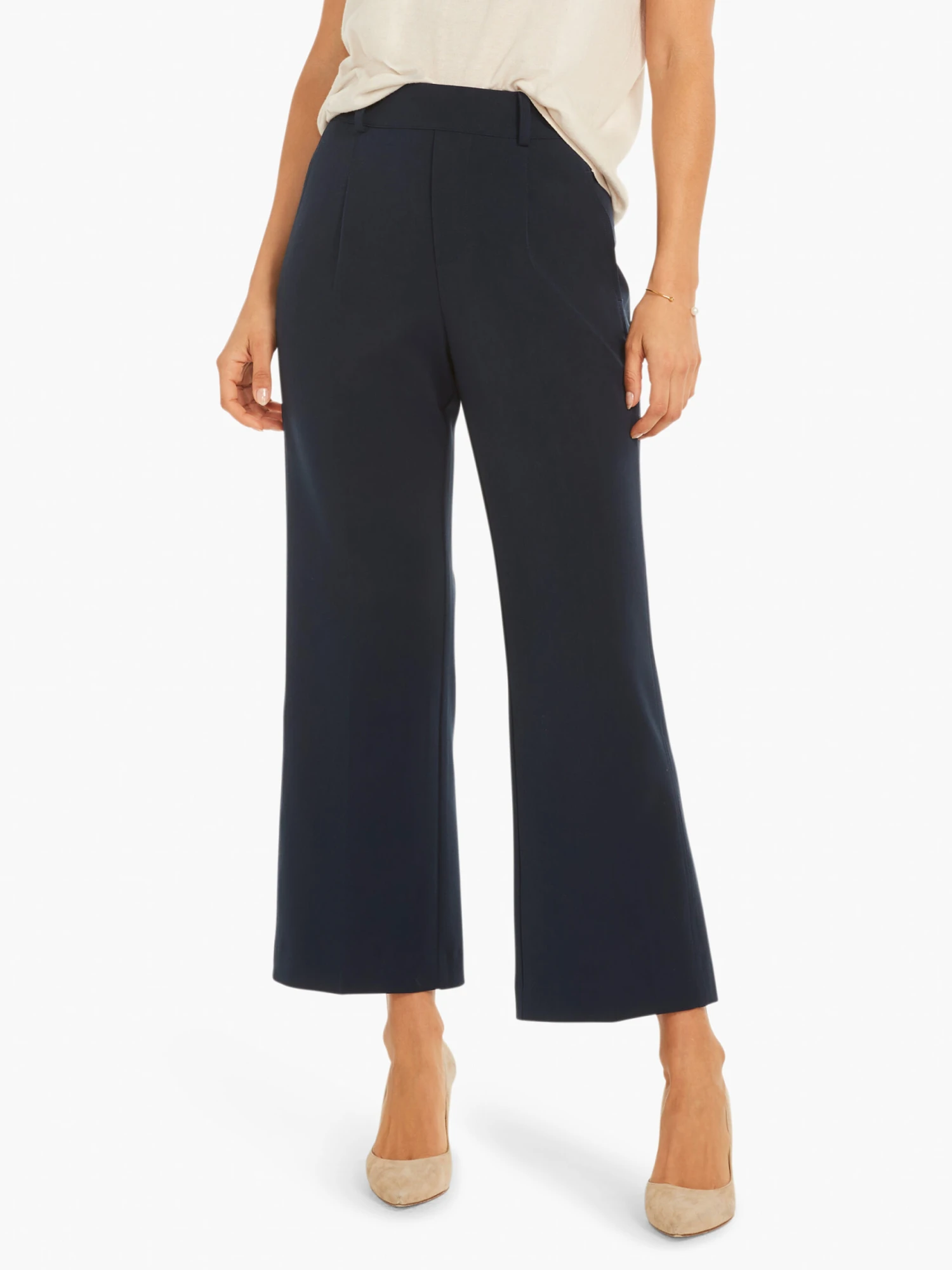 Avenue Summer Wide-Leg Crop Trouser DARK INDIGO 3 Avenue Summer Wide-Leg Crop Trouser DARK INDIGO