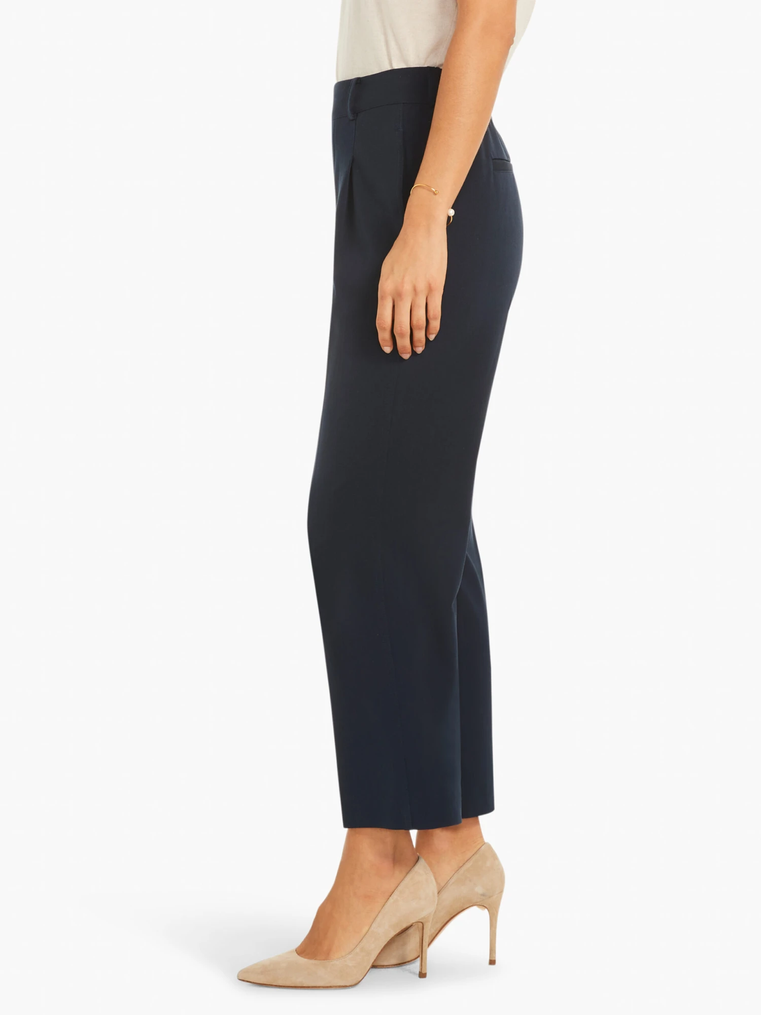Avenue Summer Wide-Leg Crop Trouser DARK INDIGO 4 Avenue Summer Wide-Leg Crop Trouser DARK INDIGO - Image 2
