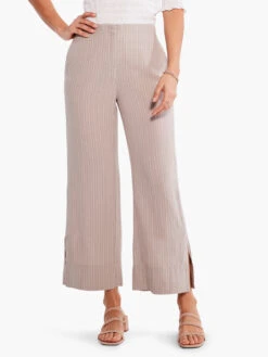 Central Park Wide-Leg Ankle Pant NEUTRAL MULTI