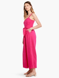Rumba Park Jumpsuit SHOCKING PINK 12 Rumba Park Jumpsuit SHOCKING PINK -Varley Nik Shop M231909SKPPRODUCT 04