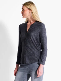 NZT Sweet Dreams Convertible Sleeve Shirt ECLIPSE -Varley Nik Shop NZTF231068ECLPRODUCT 02