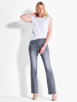 NZT Power Shoulder Crew Tank PAPER WHITE -Varley Nik Shop NZTF232035PWHPRODUCT 04