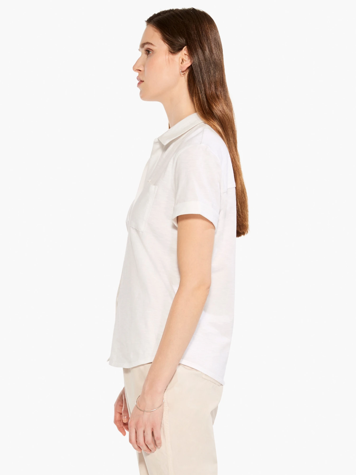 NZT Short Sleeve Pocket Shirt PAPER WHITE 4 NZT Short Sleeve Pocket Shirt PAPER WHITE - Image 2